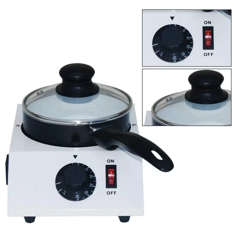 Electric Chocolate Melting Machine - Non-stick Aluminum and Ceramic Melting Pot for Melting Solid Chocolate into Sauce