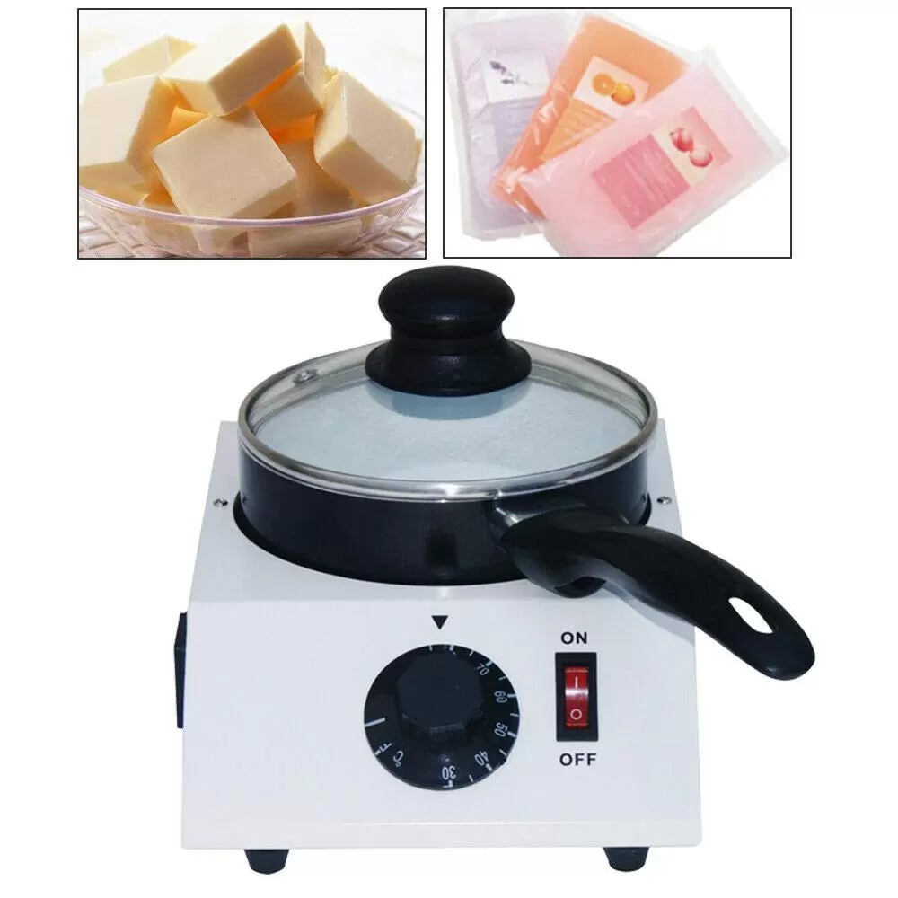 Electric Chocolate Melting Machine - Non-stick Aluminum and Ceramic Melting Pot for Melting Solid Chocolate into Sauce