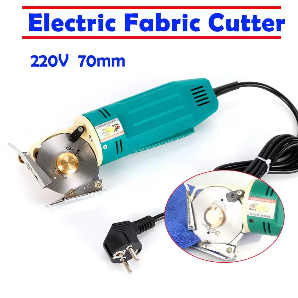 Mini Electric Rotary Fabric Cutter Portable Fabric Cutter for Clothes Shoes Hats