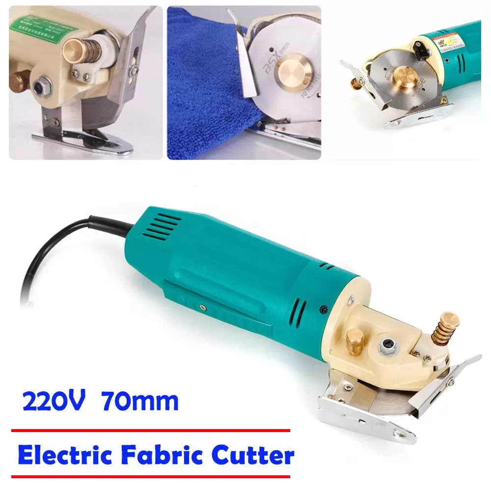 Mini Electric Rotary Fabric Cutter Portable Fabric Cutter for Clothes Shoes Hats