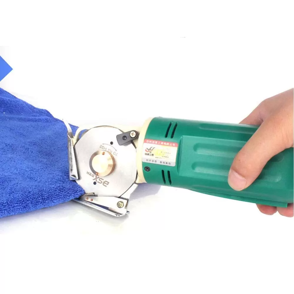 Mini Electric Rotary Fabric Cutter Portable Fabric Cutter for Clothes Shoes Hats