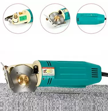 Mini Electric Rotary Fabric Cutter Portable Fabric Cutter for Clothes Shoes Hats