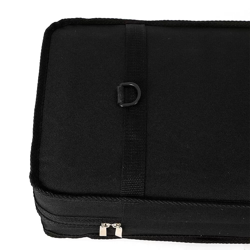 4/4 Size Violin Soft Case with 2 Adjustable Straps Black/Blue 4/4 Size Violin Soft Case with 2 Adjustable Straps Black/Blue