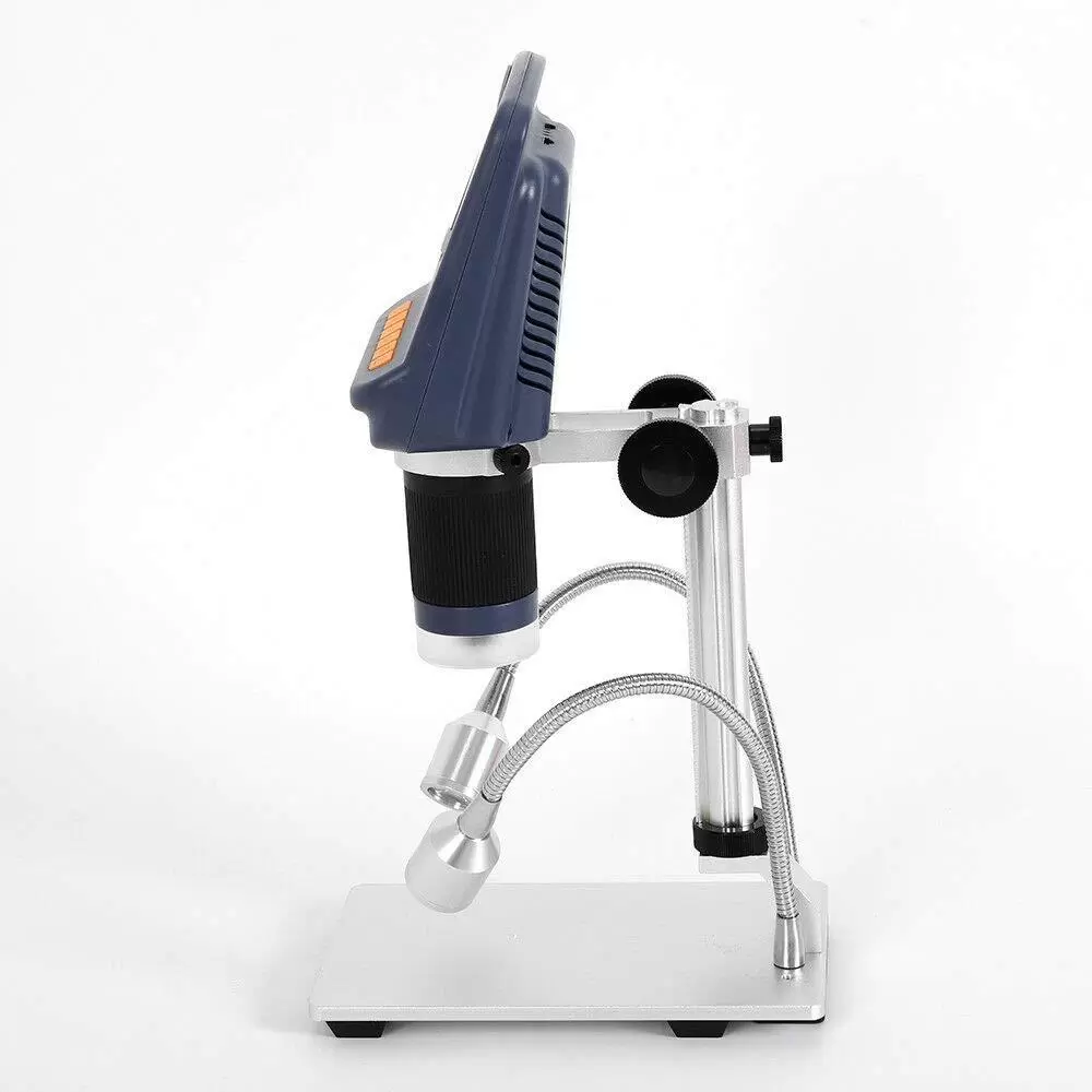 LCD Digital Microscope - AD106 HDMI - Digital Microscope with 8 Built-in LEDs + 2 LED Lights - USB 300 LCD Digital Microscope - AD106 HDMI - Digital Microscope with 8 Built-in LEDs + 2 LED Lights - USB 300