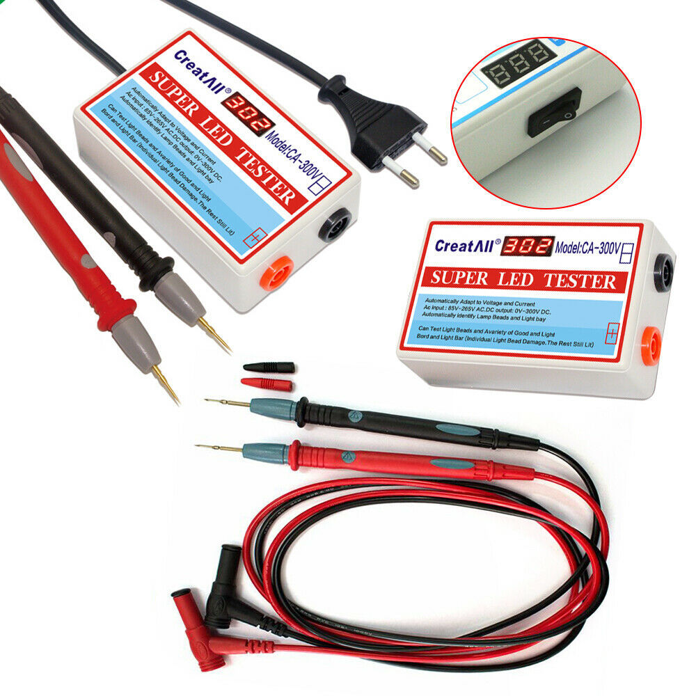 Backlight Tester Portable Led Tester For Testing Led TV Backlights LED Panels Strip Lights Strip Lamp Beads Repair Testing Tool Bead TV Backlight Tester