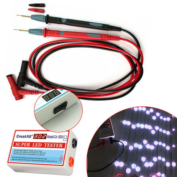 Backlight Tester Portable Led Tester For Testing Led TV Backlights LED Panels Strip Lights Strip Lamp Beads Repair Testing Tool Bead TV Backlight Tester