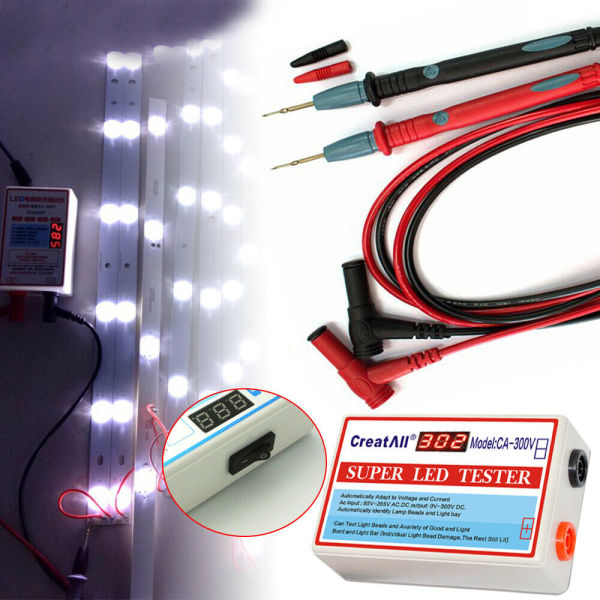Backlight Tester Portable Led Tester For Testing Led TV Backlights LED Panels Strip Lights Strip Lamp Beads Repair Testing Tool Bead TV Backlight Tester