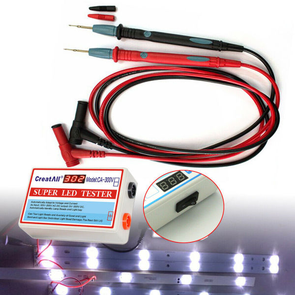 Backlight Tester Portable Led Tester For Testing Led TV Backlights LED Panels Strip Lights Strip Lamp Beads Repair Testing Tool Bead TV Backlight Tester