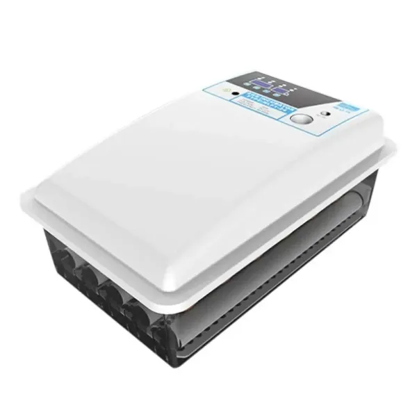 Cncest Fully Automatic 24 Egg Incubator With Led Temperature Display And Humidity Regulation For Agricultural Plants Breeding Farms