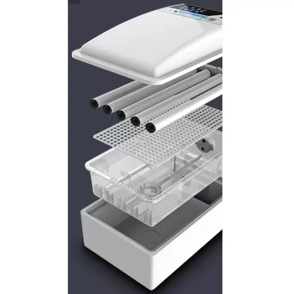 Cncest Fully Automatic 24 Egg Incubator With Led Temperature Display And Humidity Regulation For Agricultural Plants Breeding Farms Cncest Fully Automatic 24 Egg Incubator With Led Temperature Display And Humidity Regulation For Agricultural Plants Breeding Farms