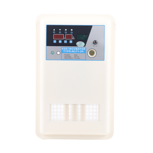 Cncest Fully Automatic 24 Egg Incubator With Led Temperature Display And Humidity Regulation For Agricultural Plants Breeding Farms