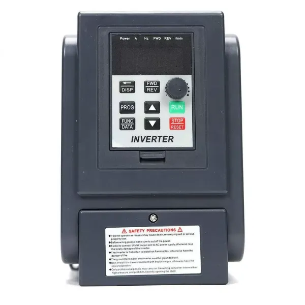 5A 220V AC Frequency Converter VSD Motor VFD Converter 0.75kW Speed Controller for Single Phase Motor