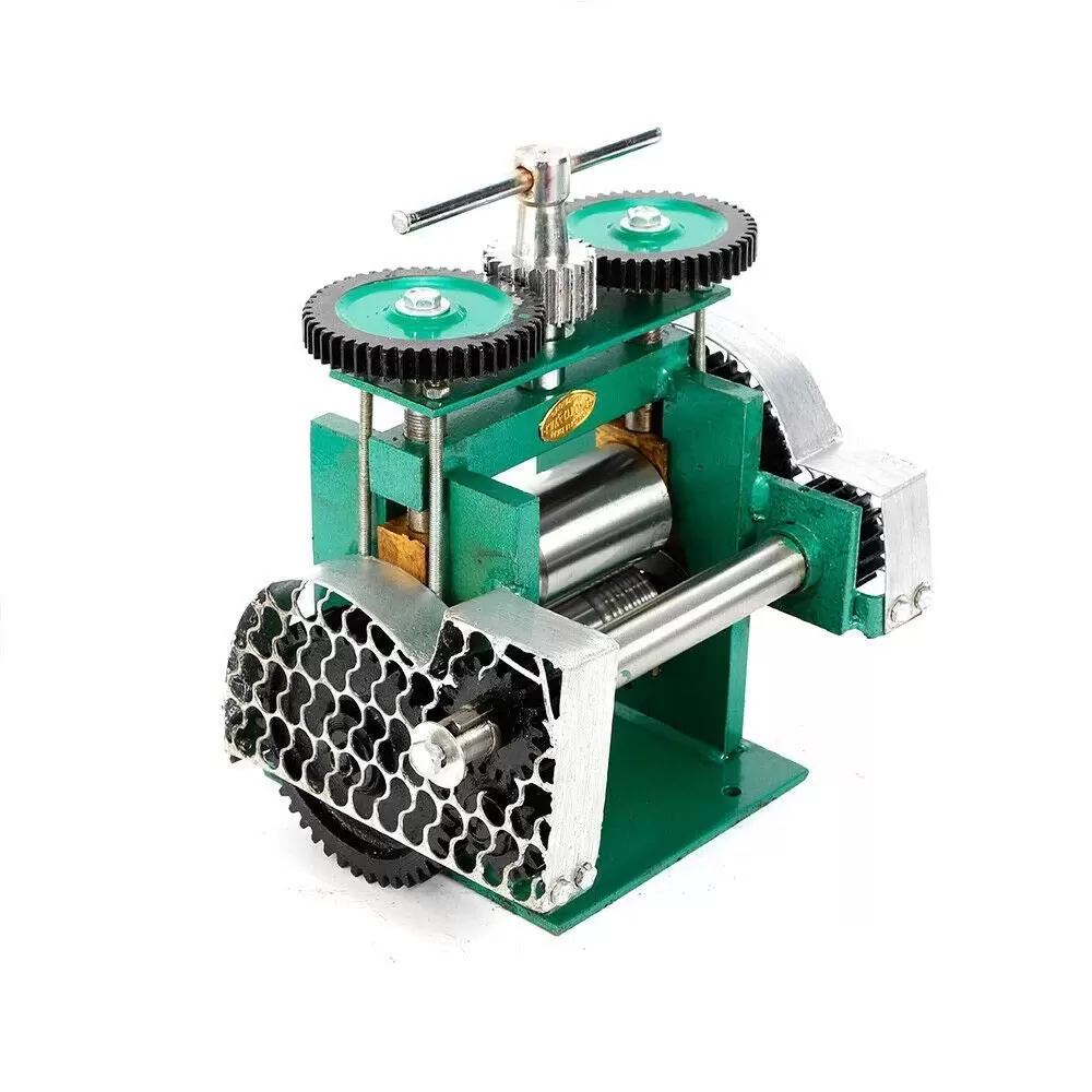 Manual jewelry roller machine - manual jewelry combining mechanism - tool for jewelry making and jewelry repair