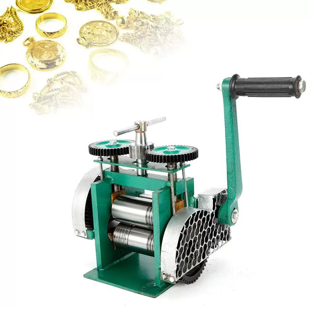 Manual jewelry roller machine - manual jewelry combining mechanism - tool for jewelry making and jewelry repair
