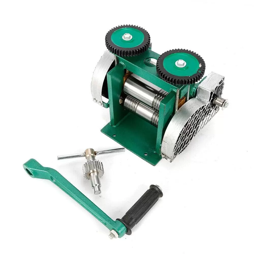 Manual jewelry roller machine - manual jewelry combining mechanism - tool for jewelry making and jewelry repair