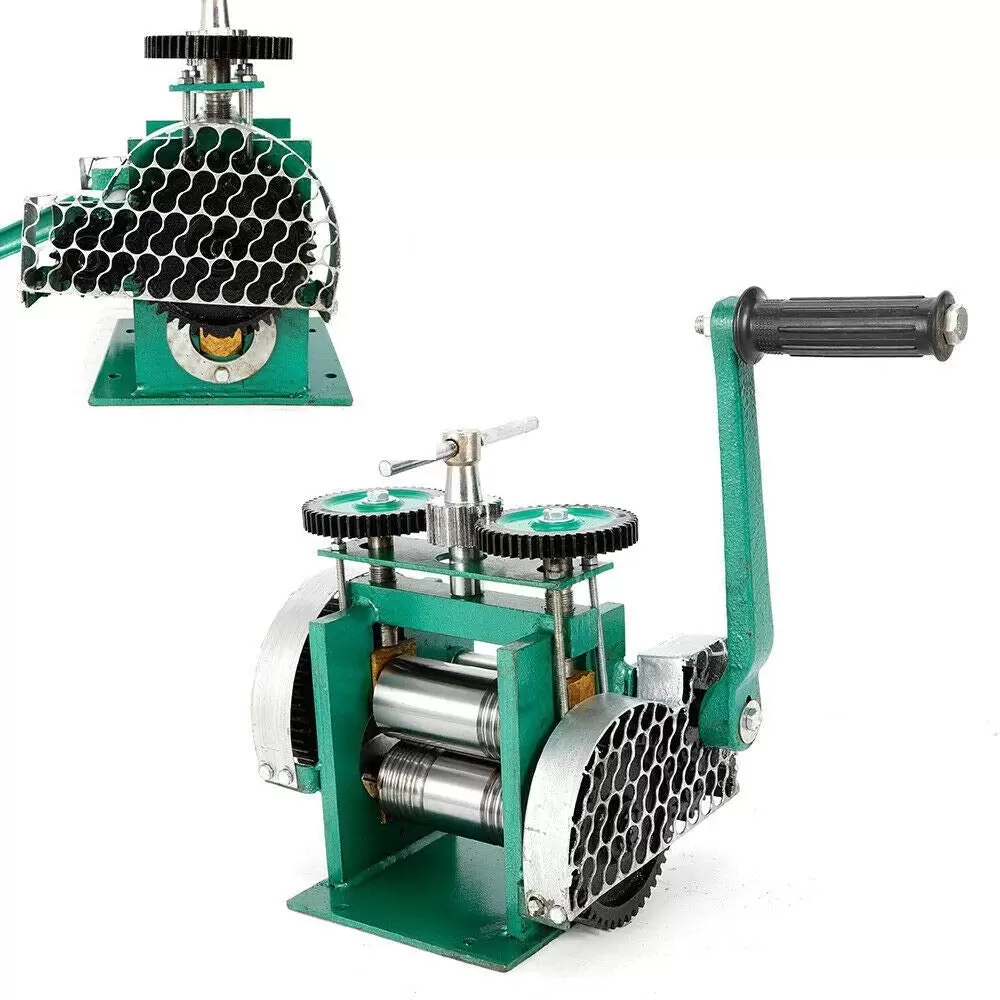 Manual jewelry roller machine - manual jewelry combining mechanism - tool for jewelry making and jewelry repair
