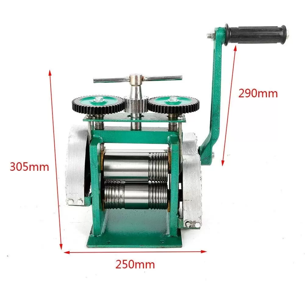 Manual jewelry roller machine - manual jewelry combining mechanism - tool for jewelry making and jewelry repair