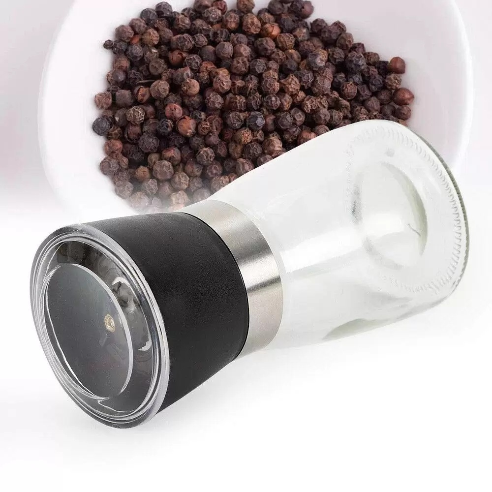 Ceramic Pepper, Salt and Spice Grinder with Adjustable Ceramic Grinder - Unfilled and Refillable Ceramic Pepper, Salt and Spice Grinder with Adjustable Ceramic Grinder - Unfilled and Refillable