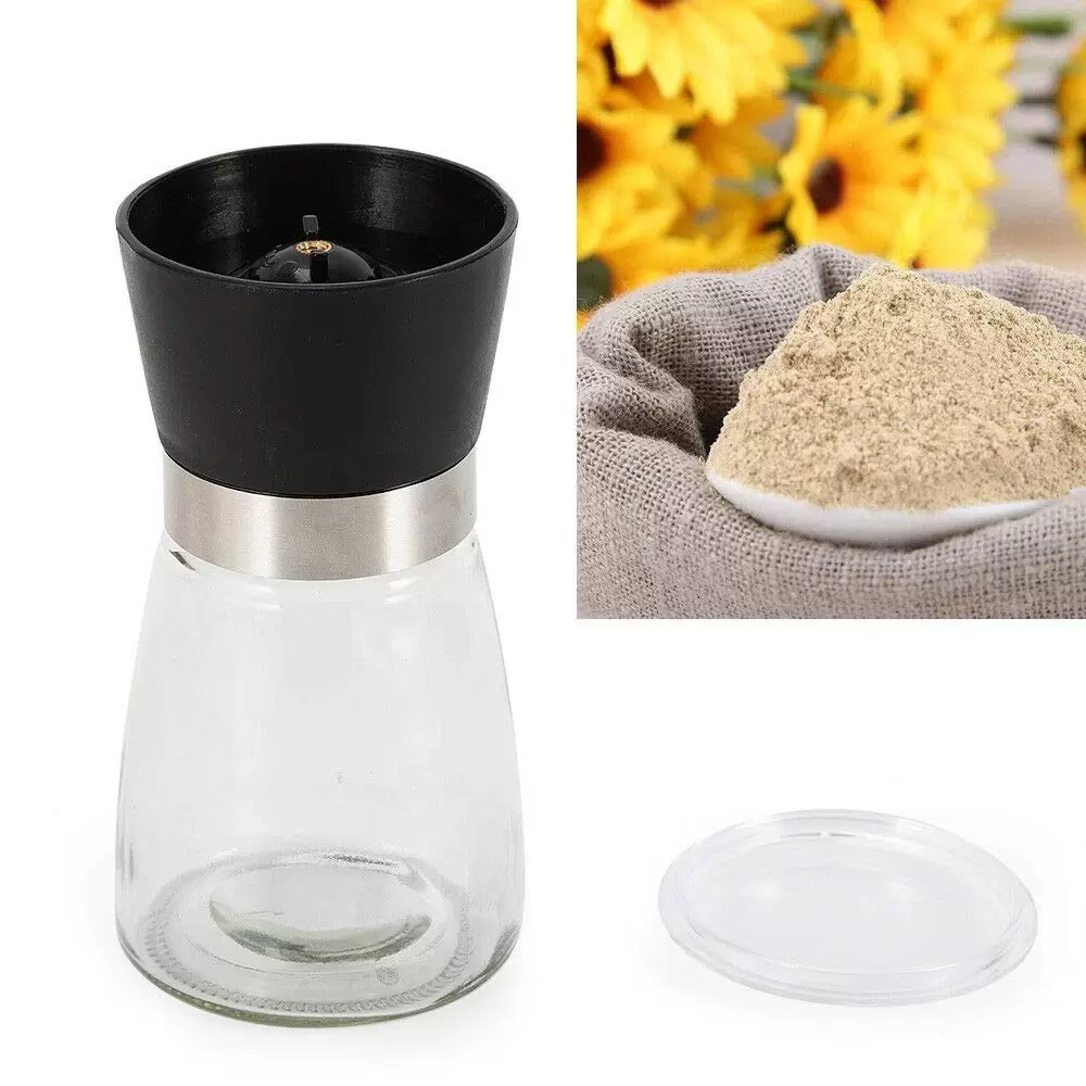 Ceramic Pepper, Salt and Spice Grinder with Adjustable Ceramic Grinder - Unfilled and Refillable Ceramic Pepper, Salt and Spice Grinder with Adjustable Ceramic Grinder - Unfilled and Refillable