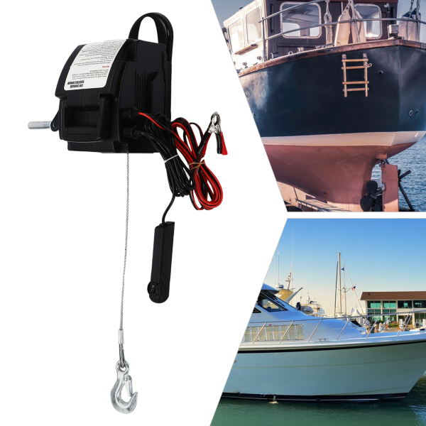 Electric winch - remote control - 12 V - 4990 kg Electric Winch Winch For Lifting