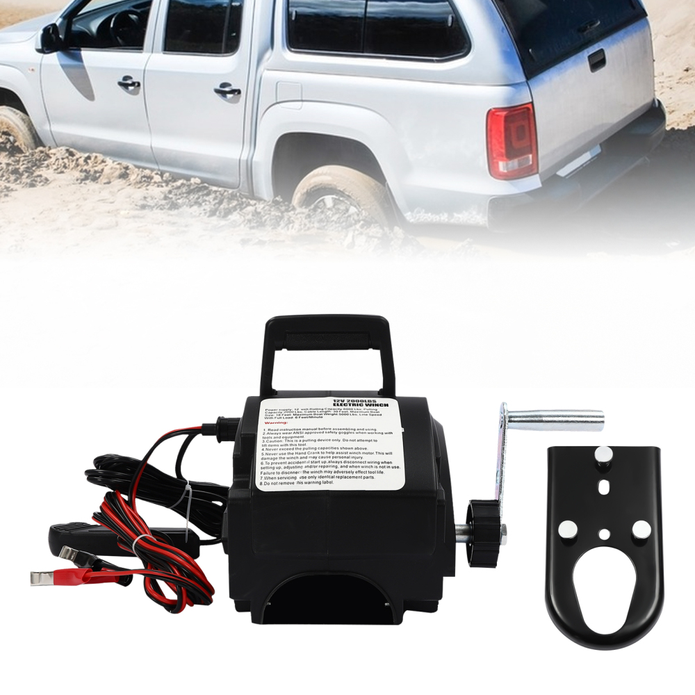 Electric winch - remote control - 12 V - 4990 kg Electric Winch Winch For Lifting