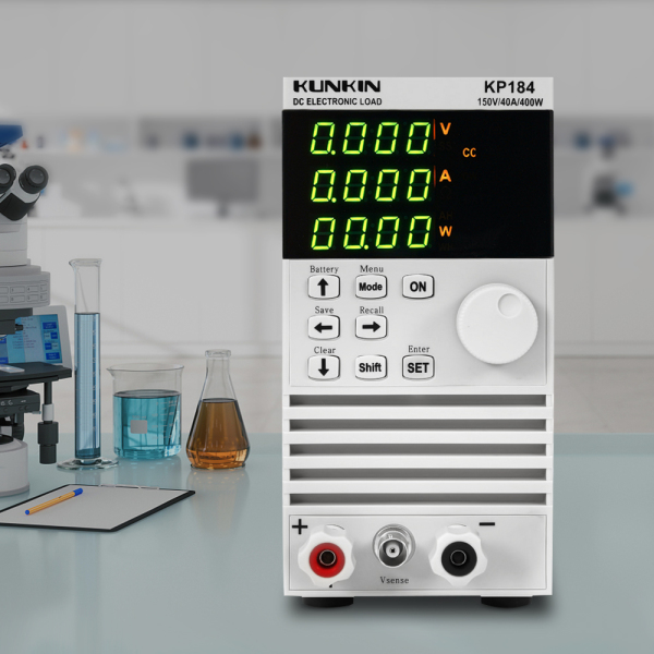 KP184 Single-channel DC Electronic Load Tester Adjustable DC Power Supply Laboratory Power Supply with 4-Digit LED Display