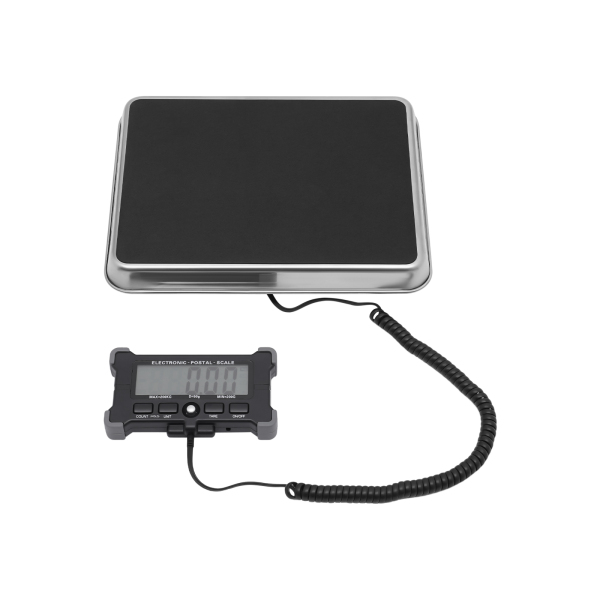 Professional Stainless Steel Bench Scale - 200 kg/200 g - With LCD Display
