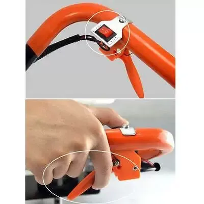 71cc Thermal Auger With 3 Drill Bits Auger Petrol Earth Auger Applicable To Frozen Soil Clay Hard Soil 19.69*11.81*11.81 In Orange Black