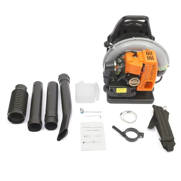 2 Stroke 3.6HP 65CC Portable Petrol Leaf Blower Blower Leaf Blower Blower 37.2*33*54 cm PP Material 63CC Two-stroke Engine 2 Stroke 3.6HP 65CC Portable Petrol Leaf Blower Blower Leaf Blower Blower 37.2*33*54 cm PP Material 63CC Two-stroke Engine