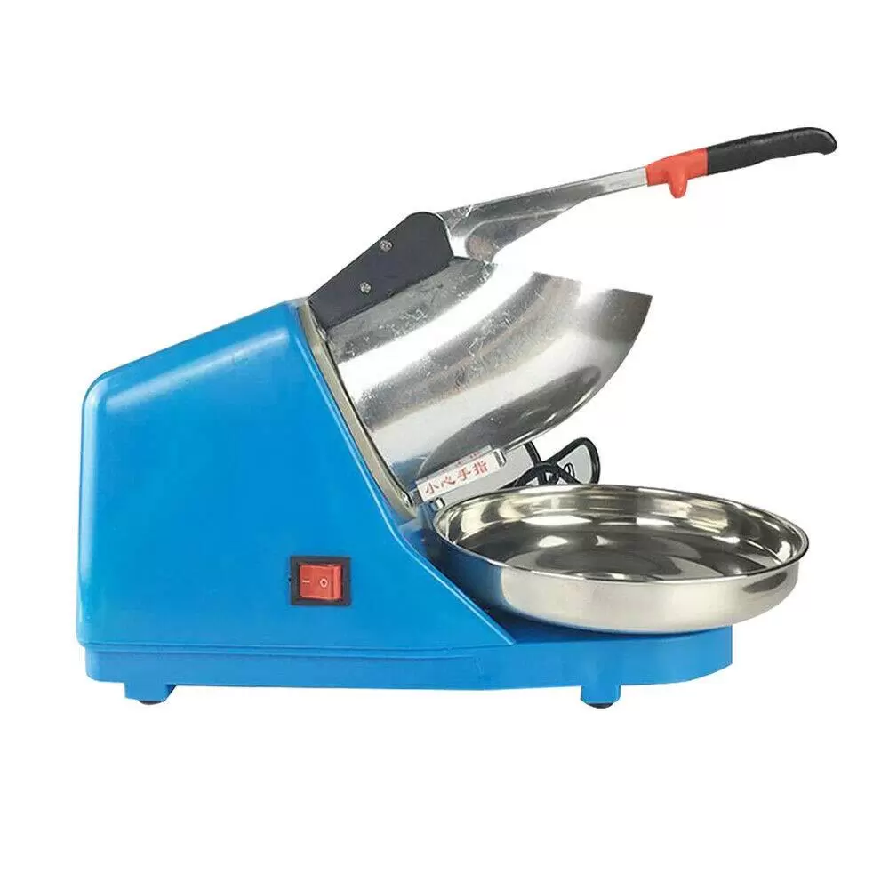 Electric commercial snow machine, ice crusher, crushed ice machine