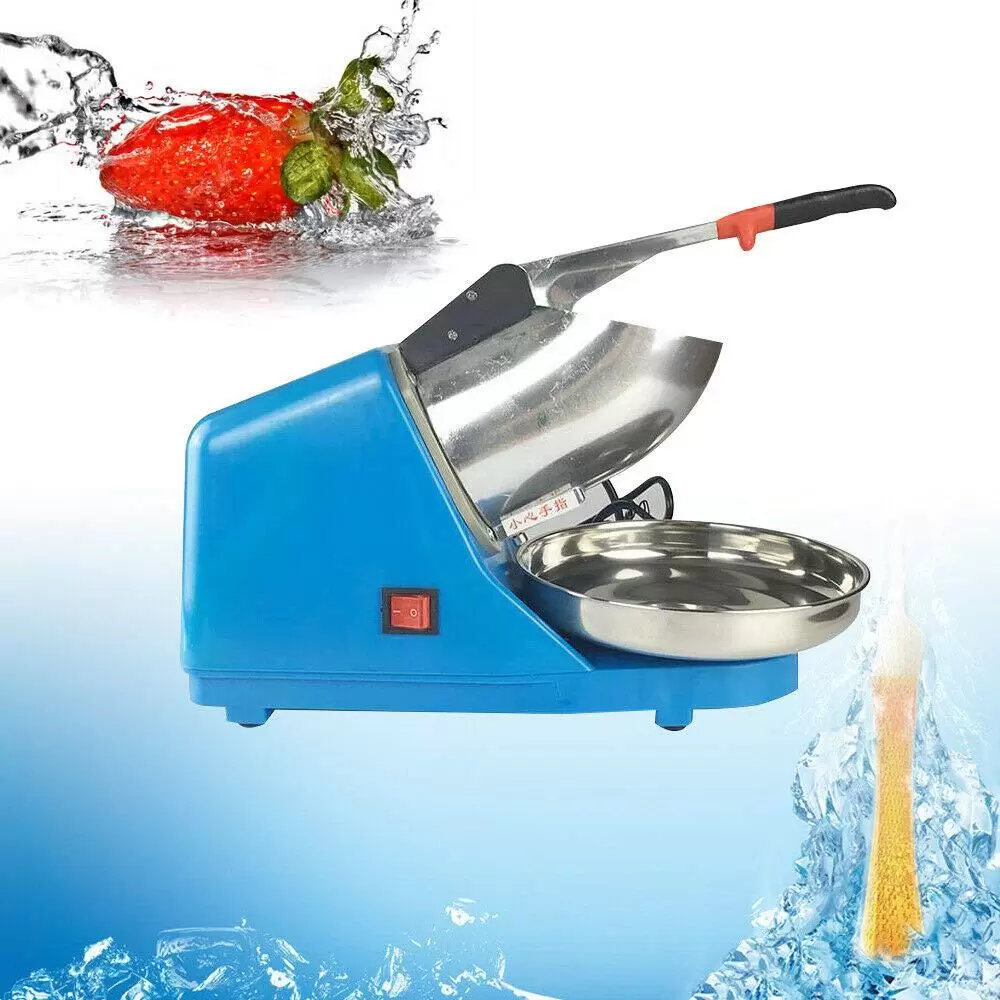 Electric commercial snow machine, ice crusher, crushed ice machine Electric commercial snow machine, ice crusher, crushed ice machine