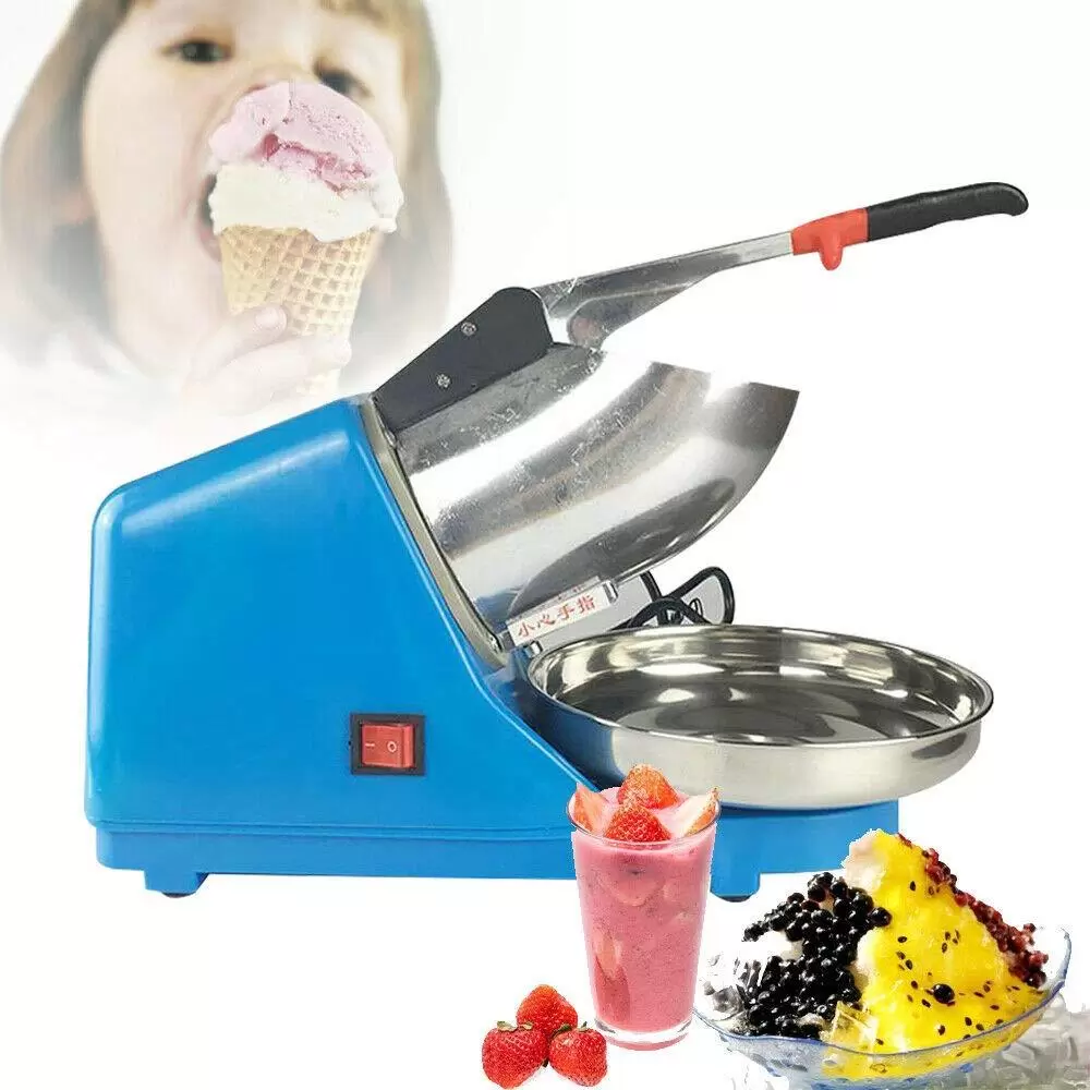 Electric commercial snow machine, ice crusher, crushed ice machine Electric commercial snow machine, ice crusher, crushed ice machine