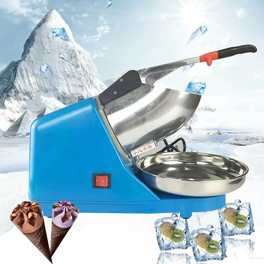 Electric commercial snow machine, ice crusher, crushed ice machine Electric commercial snow machine, ice crusher, crushed ice machine