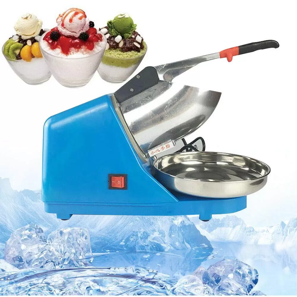 Electric commercial snow machine, ice crusher, crushed ice machine Electric commercial snow machine, ice crusher, crushed ice machine