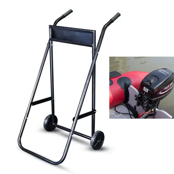 Wheel Transport Cart, Heavy Duty Outboard Motor Cart, Foldable Trolley Support 70kg