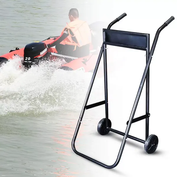Wheel Transport Cart, Heavy Duty Outboard Motor Cart, Foldable Trolley Support 70kg