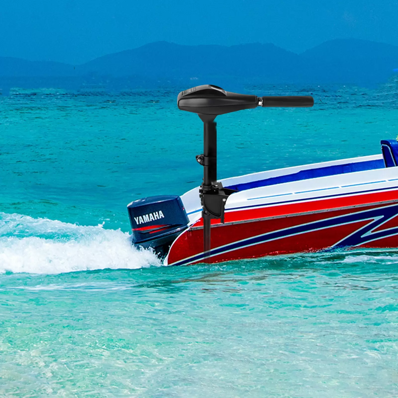 CNCEST 600W 12V 58LBS Electric Motor Boat Motor Trolling Motor Inflatable Boat 58 Pound Electric Outboard Engine Useful Outboard Motor CNCEST 600W 12V 58LBS Electric Motor Boat Motor Trolling Motor Inflatable Boat 58 Pound Electric Outboard Engine Useful Outboard Motor