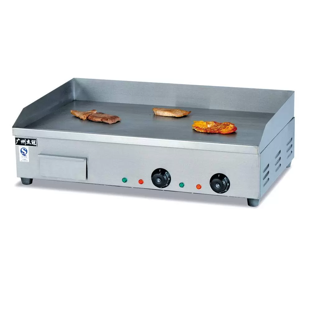Catering Grill Plate Grill Frying Plate 4400 W 73x50 cm 50-300°C Smooth Housing Electric Countertop Restaurant Barbecue Grill-Pancake Machine