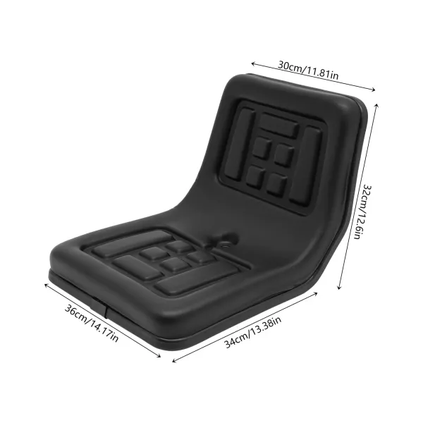 Universal tractor seat, mini-excavators, ride-on mowers, lawn tractors