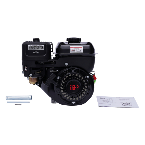7.5HP 4-Stroke Electric Gasoline Engine Gasoline Industrial Engine Go Kart Engine 3600RPM - Industrial Floor Standing Engine
