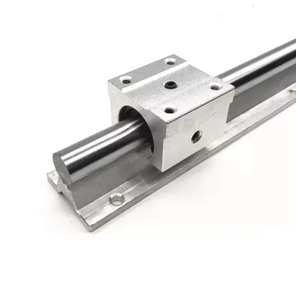 2 SBR20 Sliding Guide Bars - 800 mm - Linear Rail + 4 SBR20UU Bearing Blocks