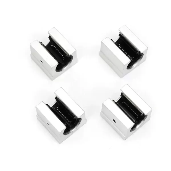 2 SBR20 Sliding Guide Bars - 800 mm - Linear Rail + 4 SBR20UU Bearing Blocks