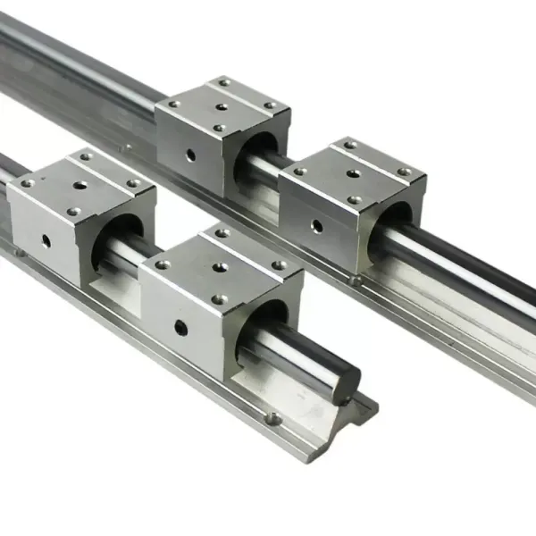 Linear Guides Linear Rail With 4 Pcs SBR20UU 1000MM Bearing Blocks 2 Pcs SBR20 Guide Rails For Lathes For Automated Machines Equipments