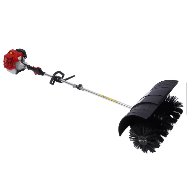 CNCEST Gasoline Sweeper Manual Snow Sweeper For Yard Yard Street Outdoor 52 CC 1L Uitable For Cleaning Artificial Grass Sites Caretakers Street Cleaning CNCEST Gasoline Sweeper Manual Snow Sweeper For Yard Yard Street Outdoor 52 CC 1L Uitable For Cleaning Artificial Grass Sites Caretakers Street Cleaning
