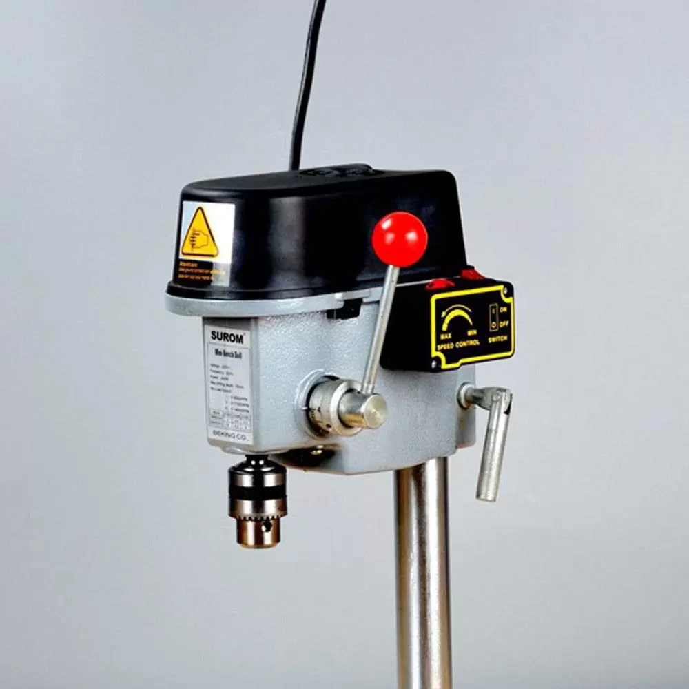 340W BG-5158A Portable Bench Drill Straight Drill Pillar Drill Bench Drill Stand Three Speed Adjustable Low Noise for Drilling Wood Plastic Board 340W BG-5158A Portable Bench Drill Straight Drill Pillar Drill Bench Drill Stand Three Speed Adjustable Low Noise for Drilling Wood Plastic Board