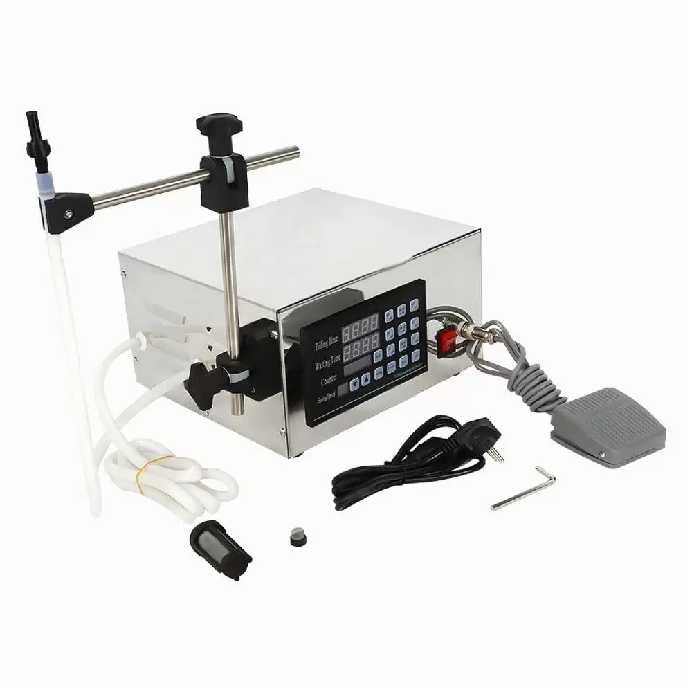 LT130 Automatic Filling Machine with Digital Control and Liquid 220V 50W Automatic Digital Control Filling Machine Used in Chemistry Food Beverage