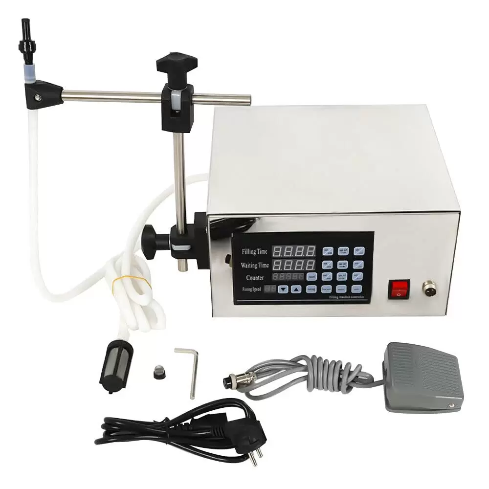 LT130 Automatic Filling Machine with Digital Control and Liquid 220V 50W Automatic Digital Control Filling Machine Used in Chemistry Food Beverage