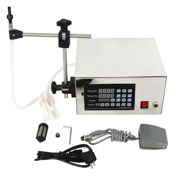 LT130 Automatic Filling Machine with Digital Control and Liquid 220V 50W Automatic Digital Control Filling Machine Used in Chemistry Food Beverage