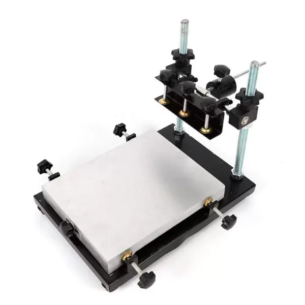 300X240MM Manual Adjustable Aluminum Plate Printing Table