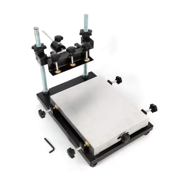 300X240MM Manual Adjustable Aluminum Plate Printing Table